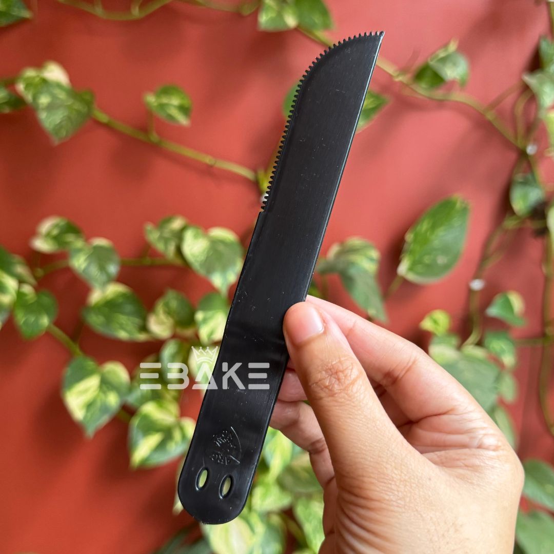 Plastic Knife Black / Thick Fondant Knife (Set of 10)