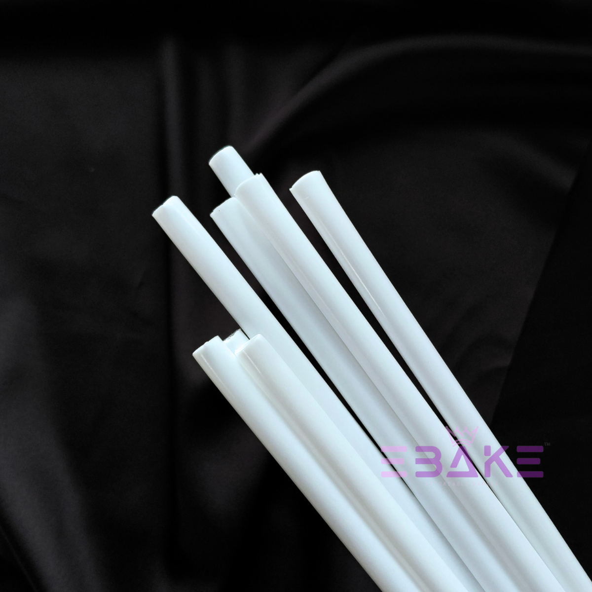 Cake Dowels (8 Pieces) Plastic Cake Support Rod 0.25"