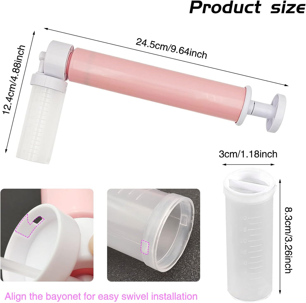 PINK Shimmer Pump or Manual Airbrush