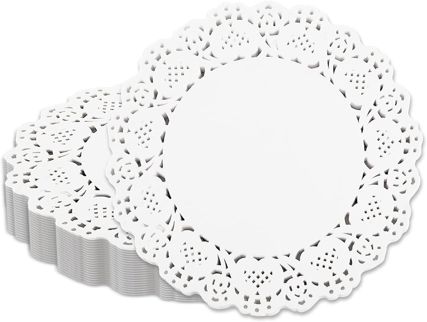 7.5" Paper Doilies - 100 pcs Pack