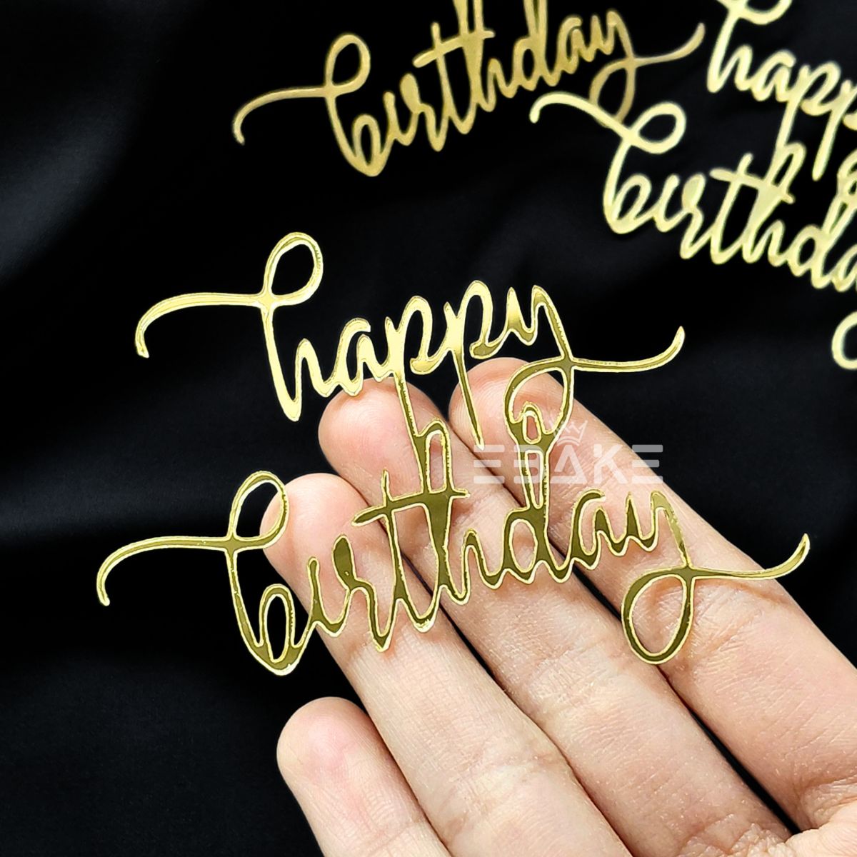 Mini Happy Birthday Cutout (Set Of 6)