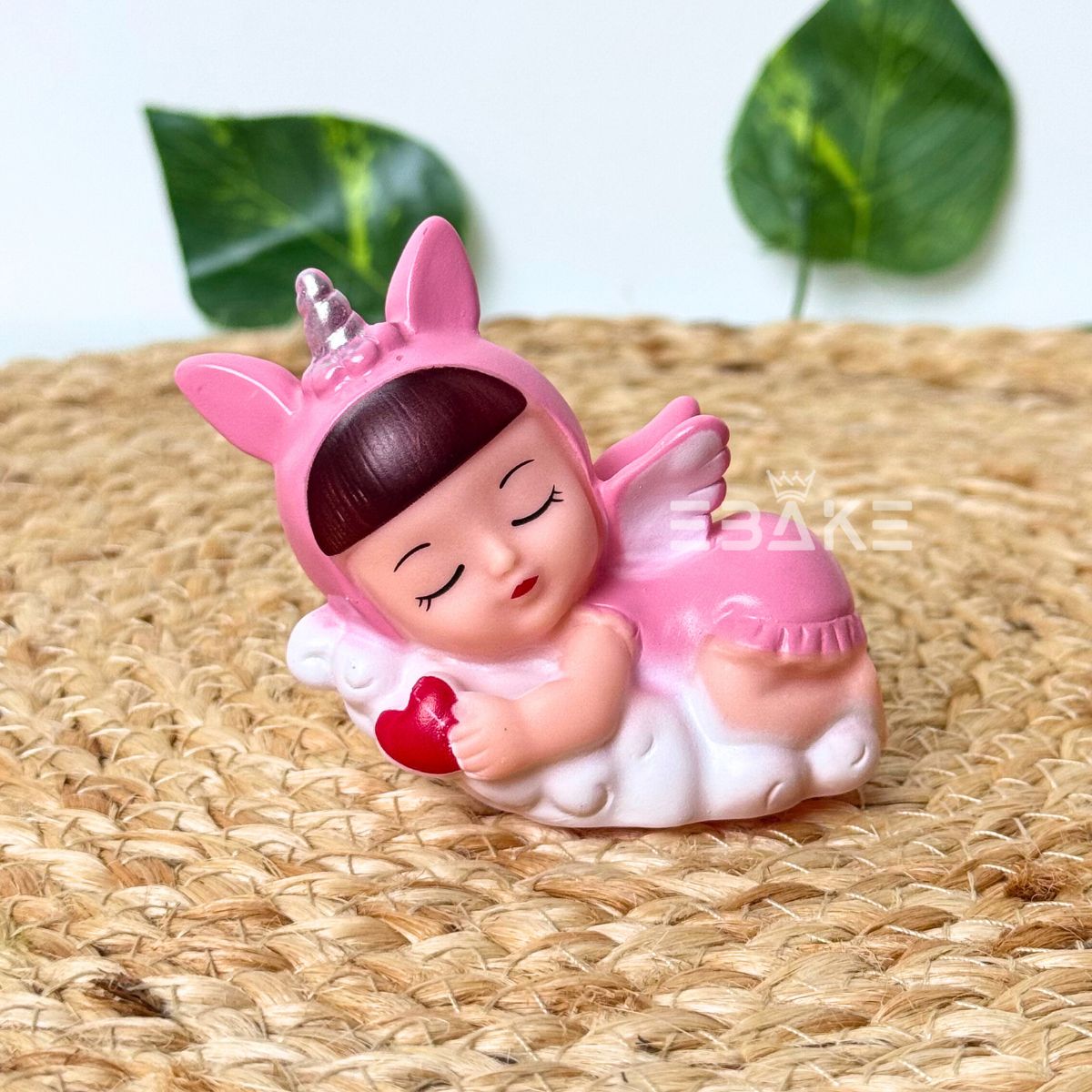 Sleeping Angel Baby Figurine - 2 Pieces Set