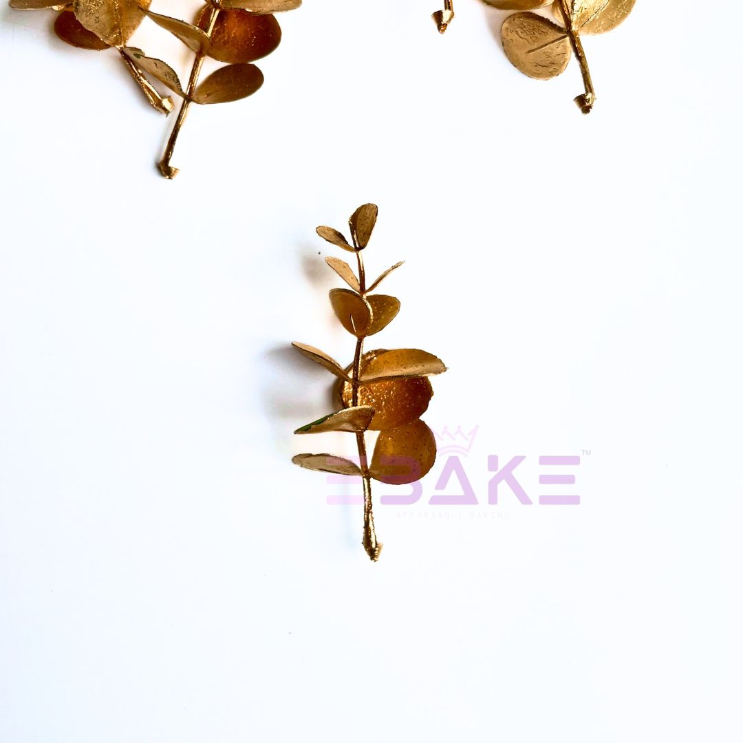 Golden Eucalyptus Leaf