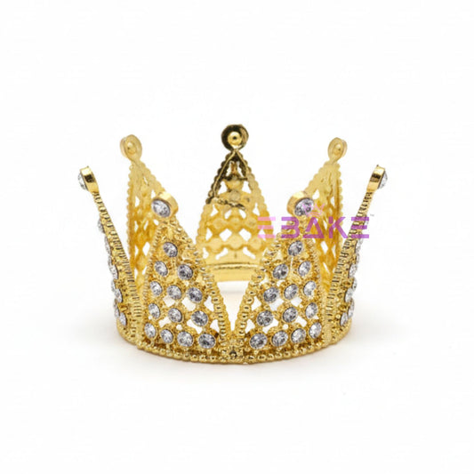 Medium Cake Crown - Gold