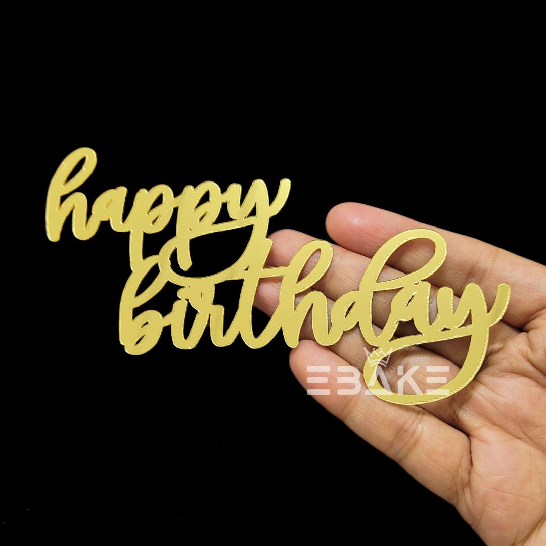 Happy Birthday Cutout