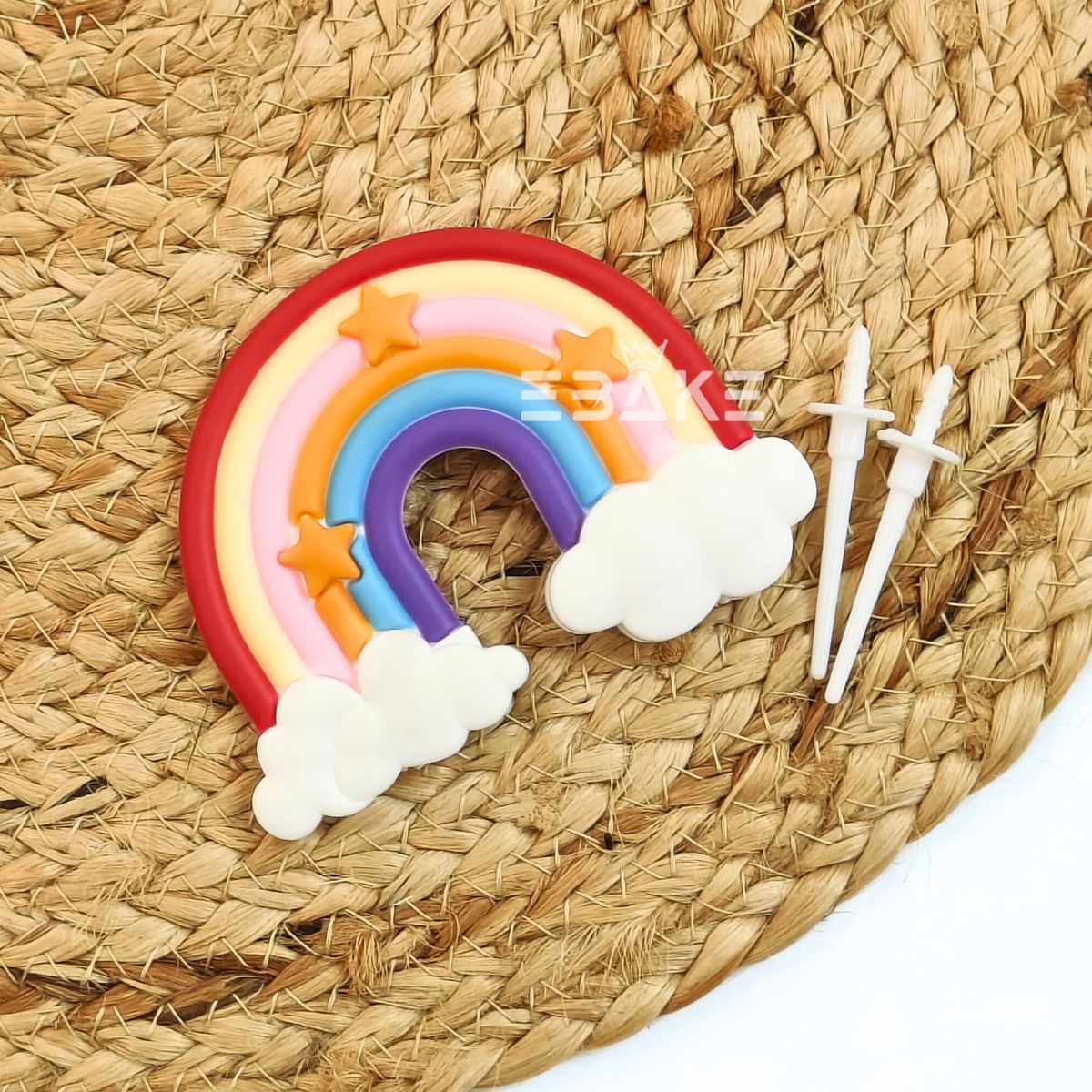 Rainbow Cake Topper