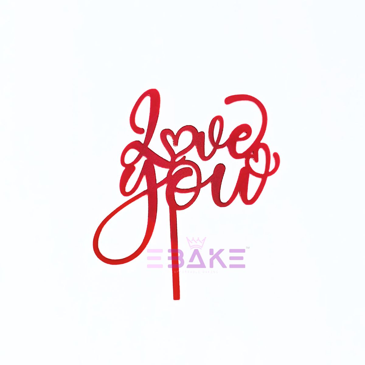 Love You Mini Topper