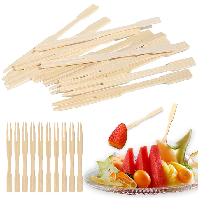 Wooden Fruit Fork (Set of 50)
