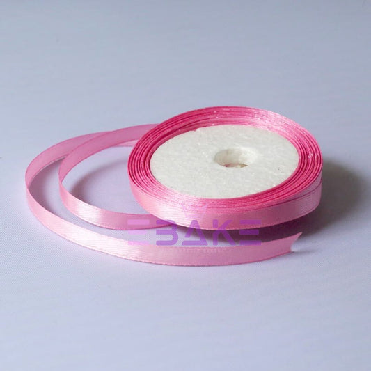 Pink Satin Ribbon 0.25 Inch