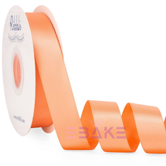 Peach Satin Ribbon 1 Inch (Single Piece)