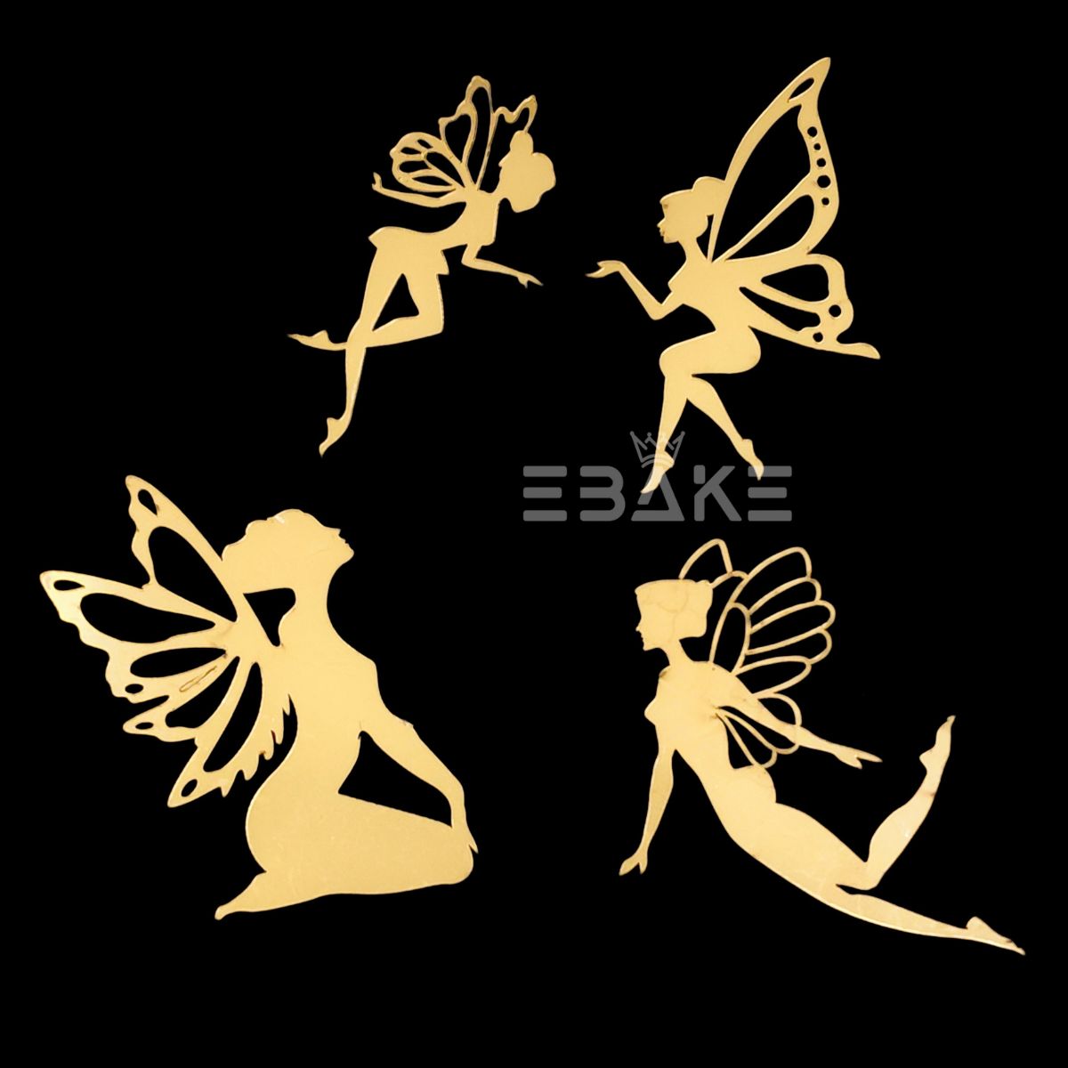 Fairy Charms Acrylic Set (4 Pieces)