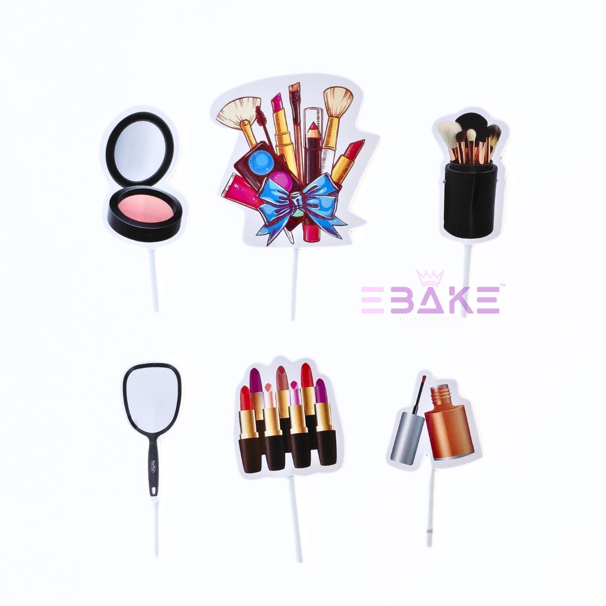 Makeup Theme Paper Topper