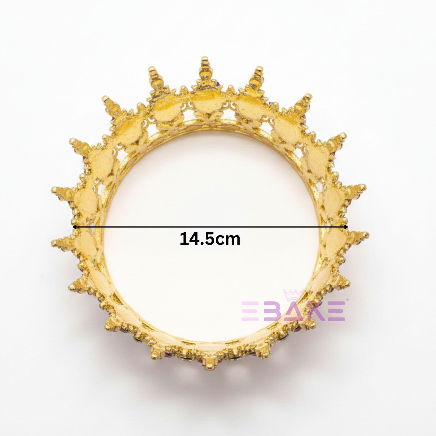 Large Premium Cake Crown - Green