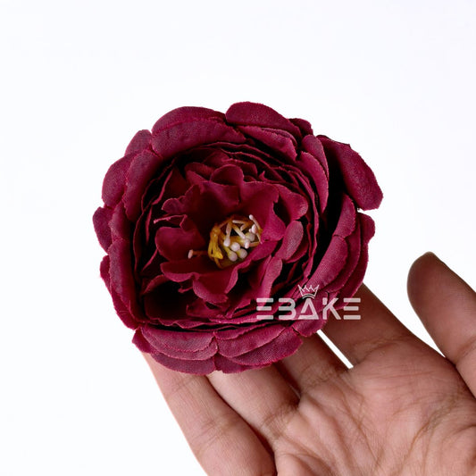 Medium Peony - A1977 (Maroon)