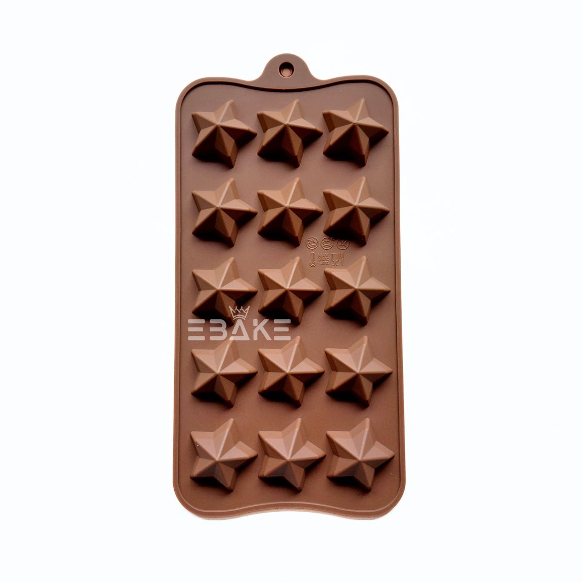 15 Cavity Star Chocolate Silicone Mould