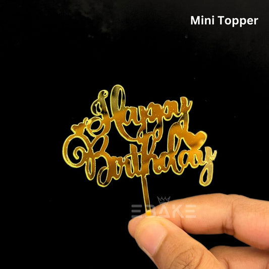 Happy Birthday Mini Topper