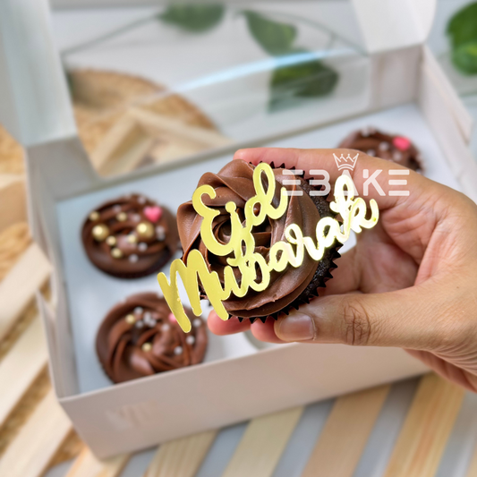 Eid Mubarak Mini Cutout 3" (Set of 3)