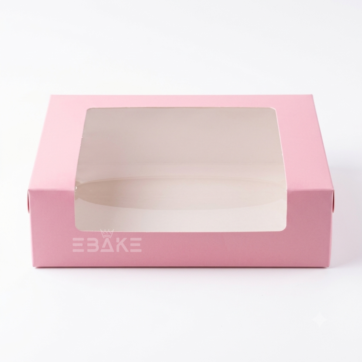 6 Piece Brownie Box Pink