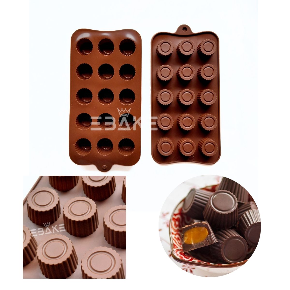 15 Cavity Chocolate Silicone Mould