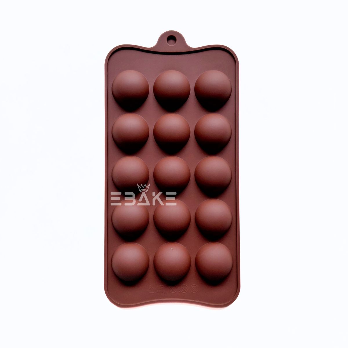 15 Cavity Round Chocolate Silicone Mould