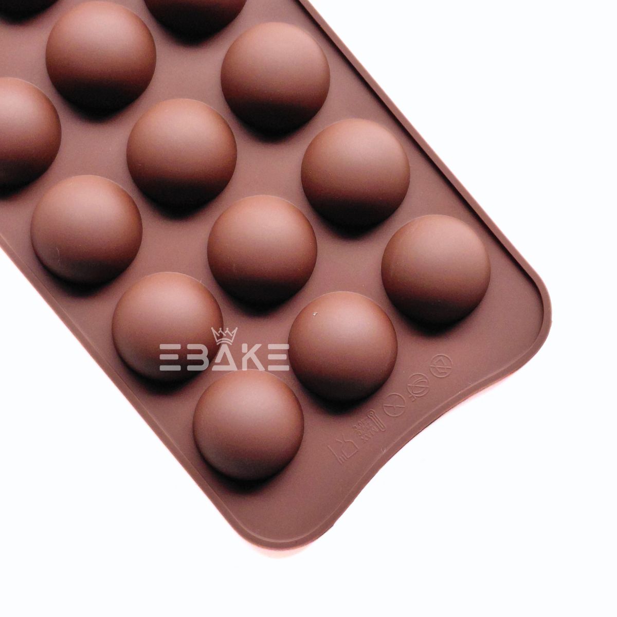 15 Cavity Round Chocolate Silicone Mould