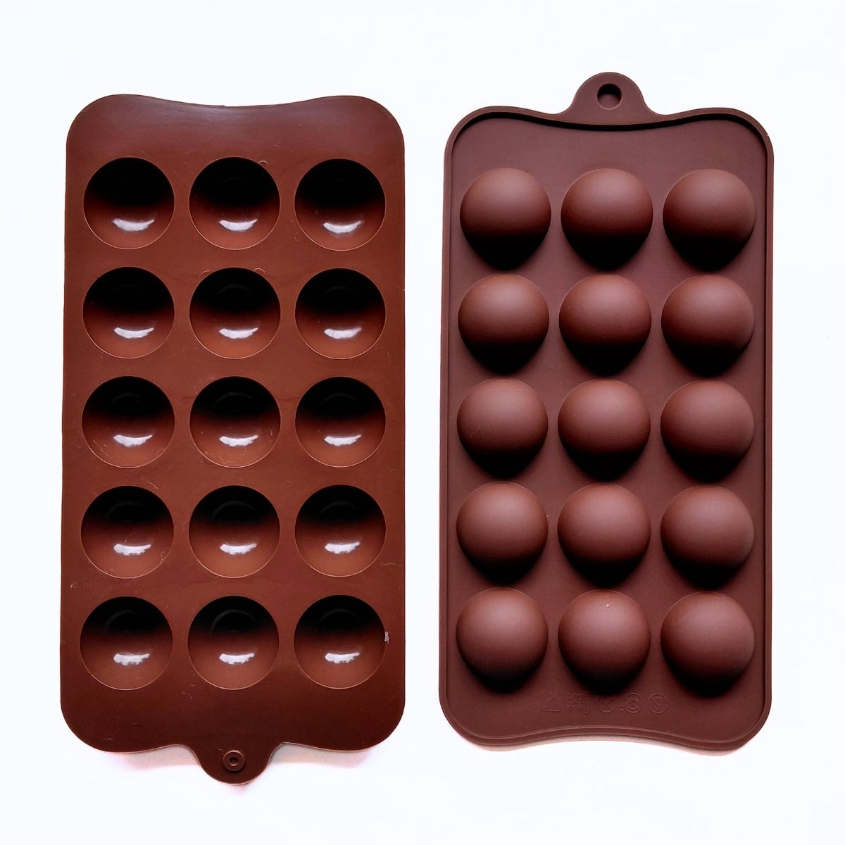 15 Cavity Round Chocolate Silicone Mould