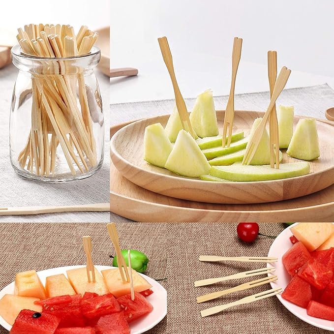 Wooden Fruit Fork (Set of 50)
