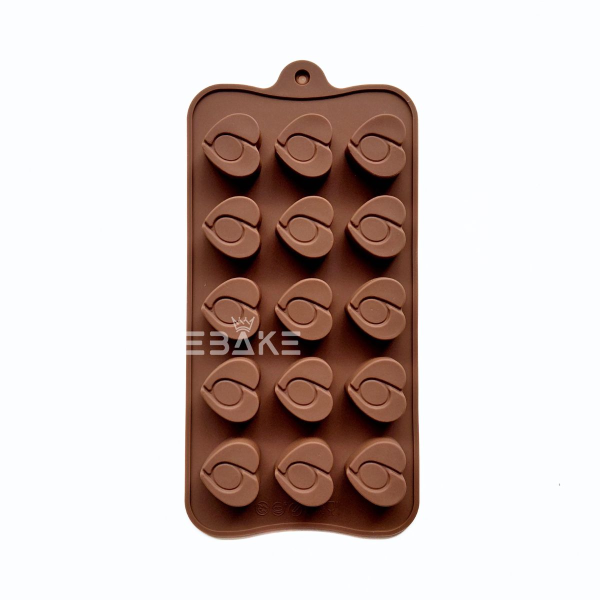 15 Cavity Heart Chocolate Silicone Mould