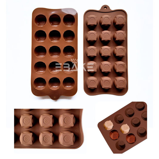 15 Cavity Chocolate Silicone Mould