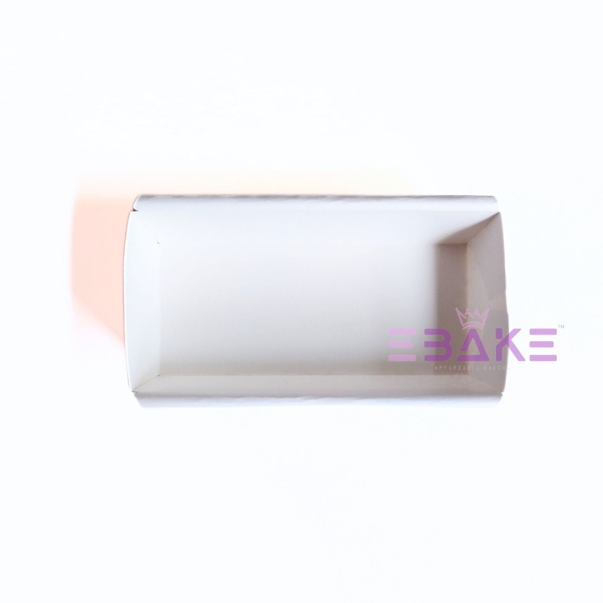Loaf Cake Mould, Plum Cake Mould Bake And Serve White Printed (Set of 5 Pieces)