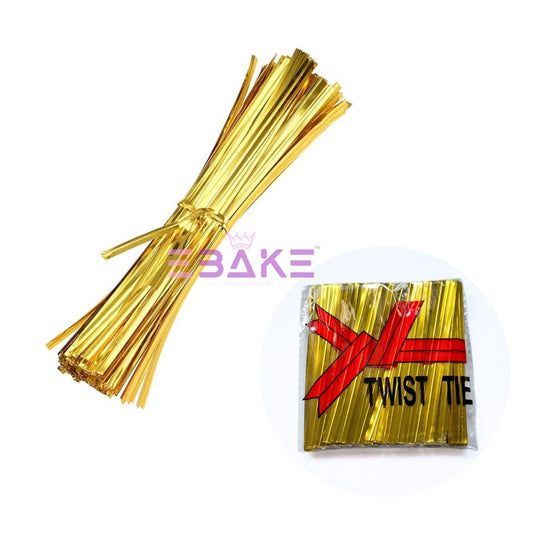 Golden Twist Ties