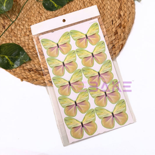 Paper Butterflies - (Set of 10 Pieces) B008