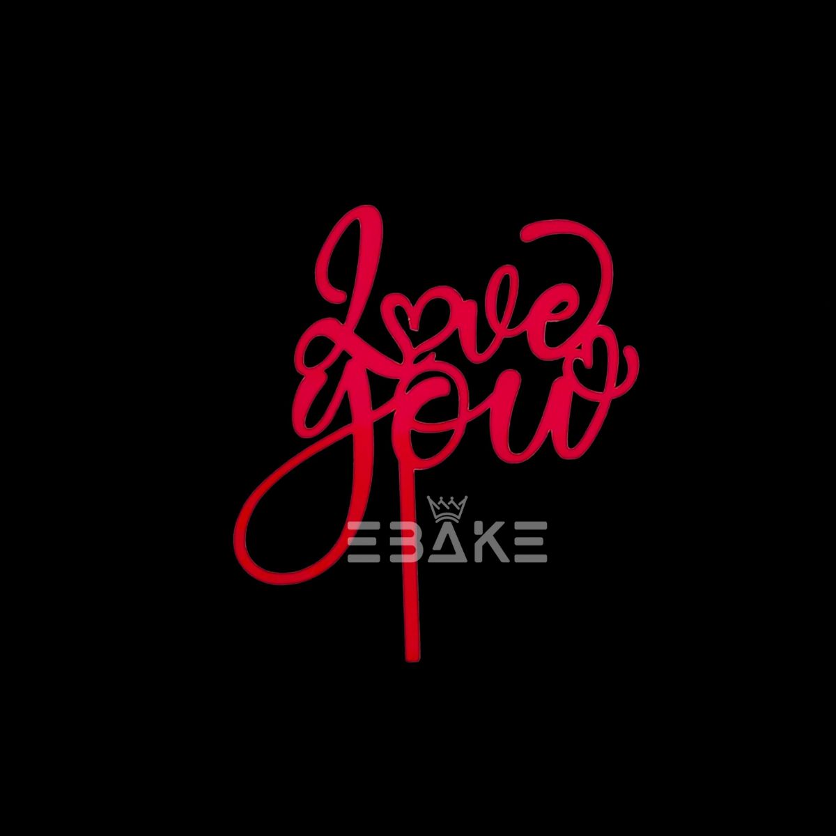 Love You Mini Topper