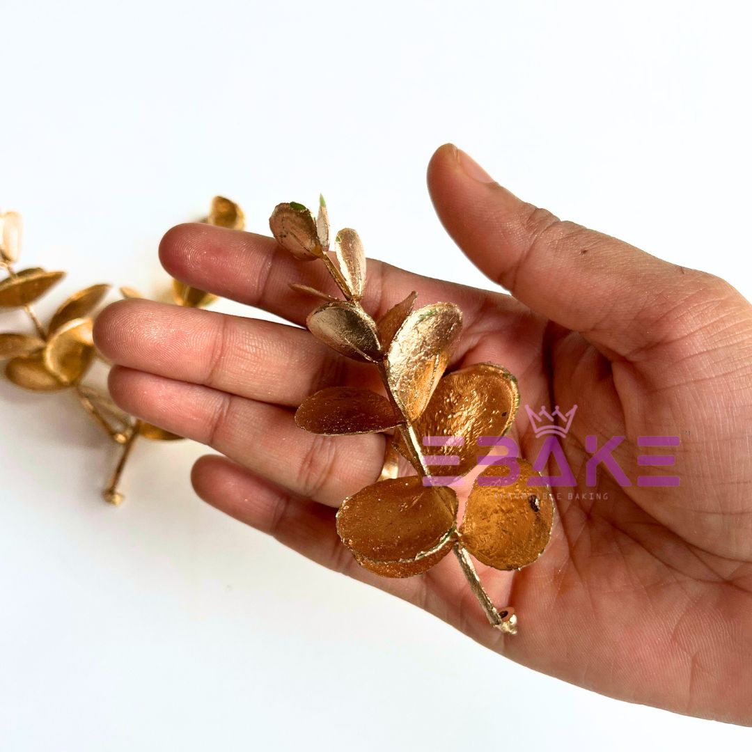 Golden Eucalyptus Leaf