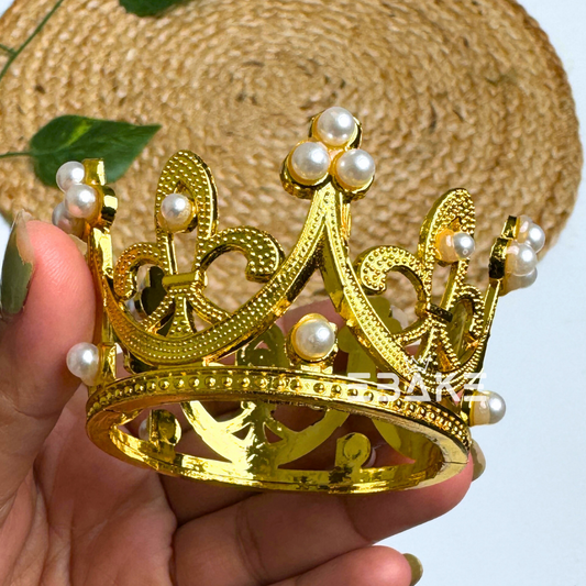 Small Cake Crown - Gold