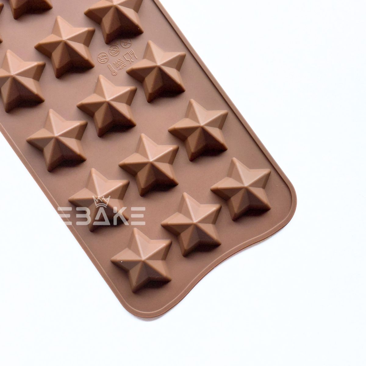 15 Cavity Star Chocolate Silicone Mould