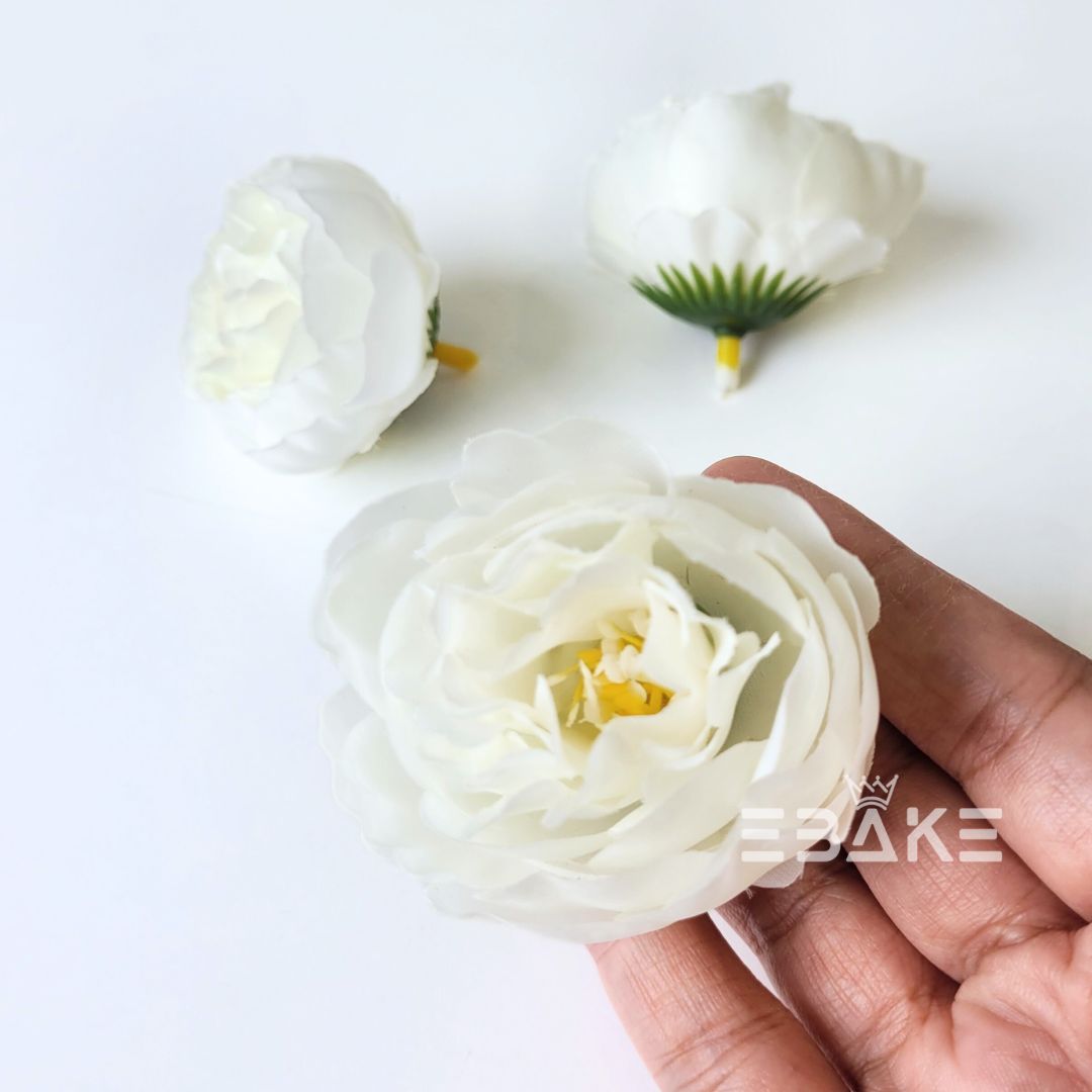 Medium Peony - A1288 White