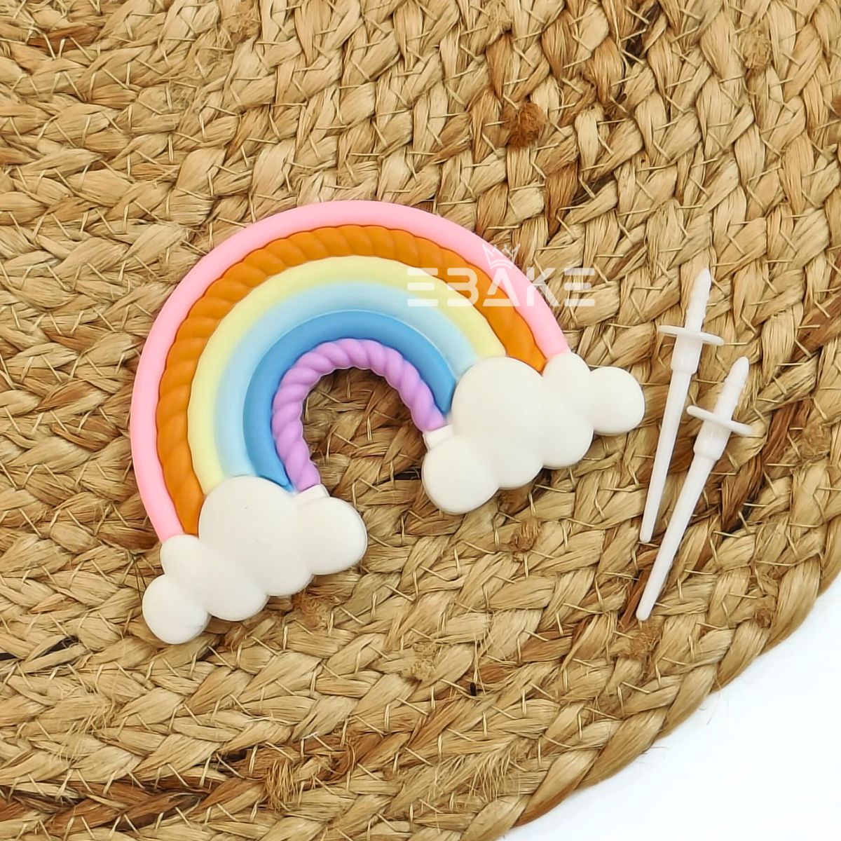 Rainbow Cake Topper