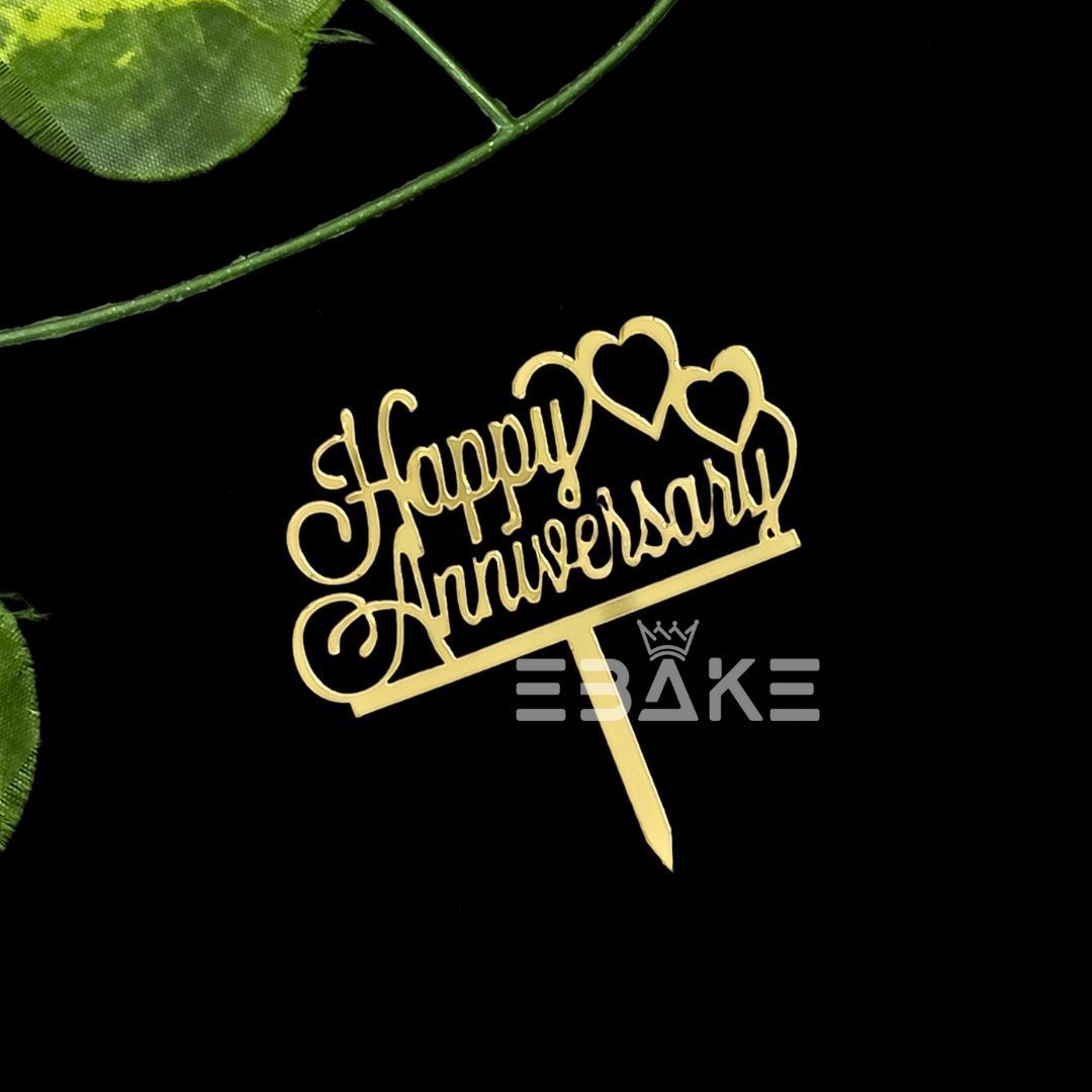 Happy Anniversary Mini Topper