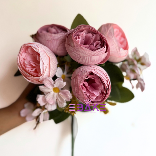 A1480 Peony Bunch (Peony With Fillers) Pink