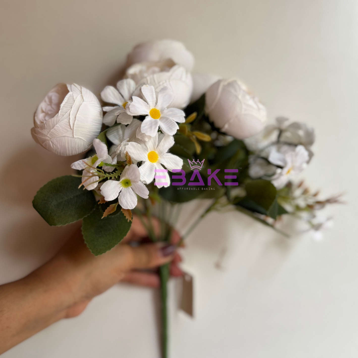 A1481 Peony Bunch (Peony With Fillers) White