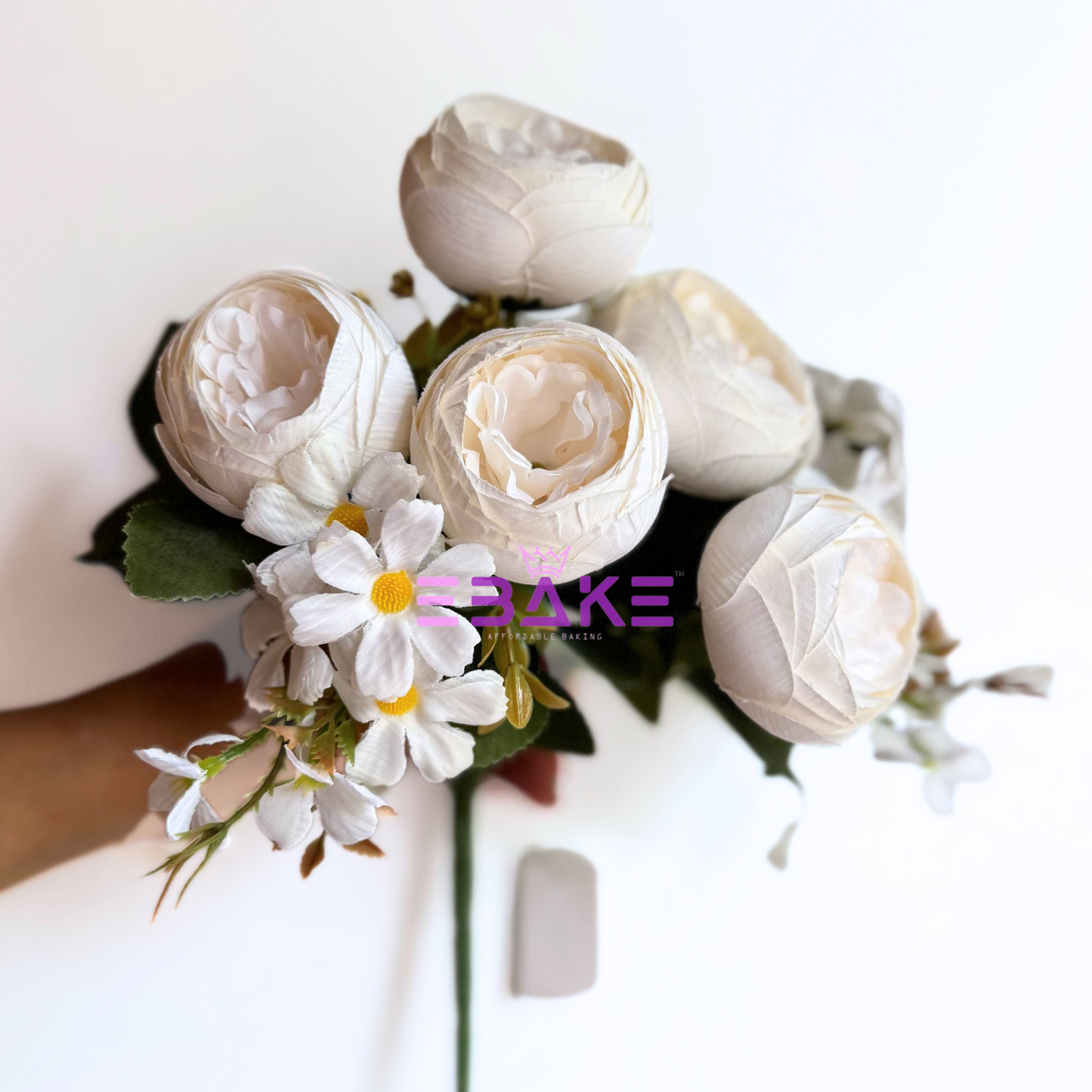A1481 Peony Bunch (Peony With Fillers) White