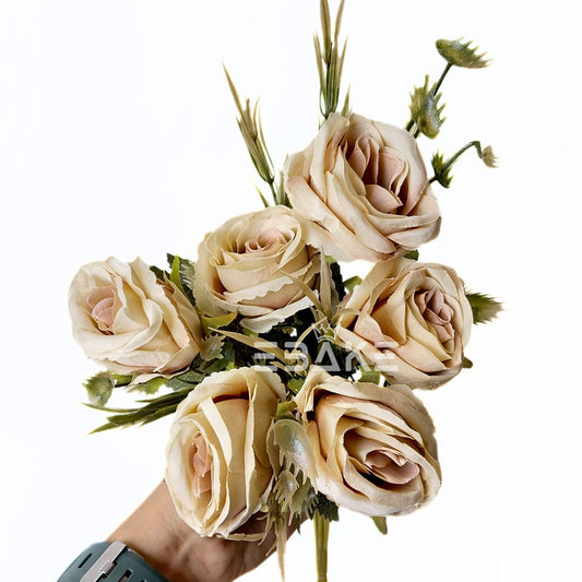 A1818 Rose Bunch With Fillers (Beige)