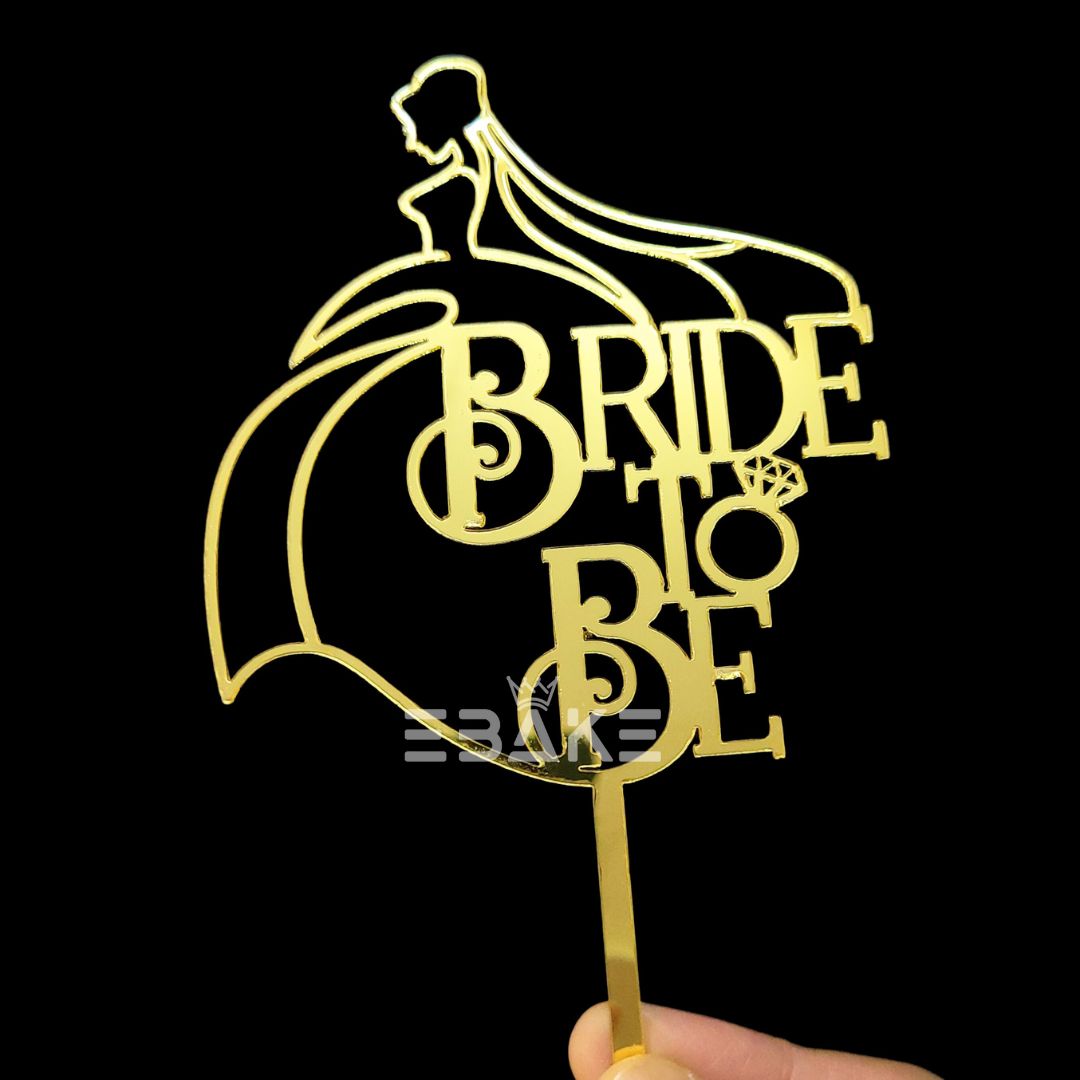 Bride To Be Cake Topper