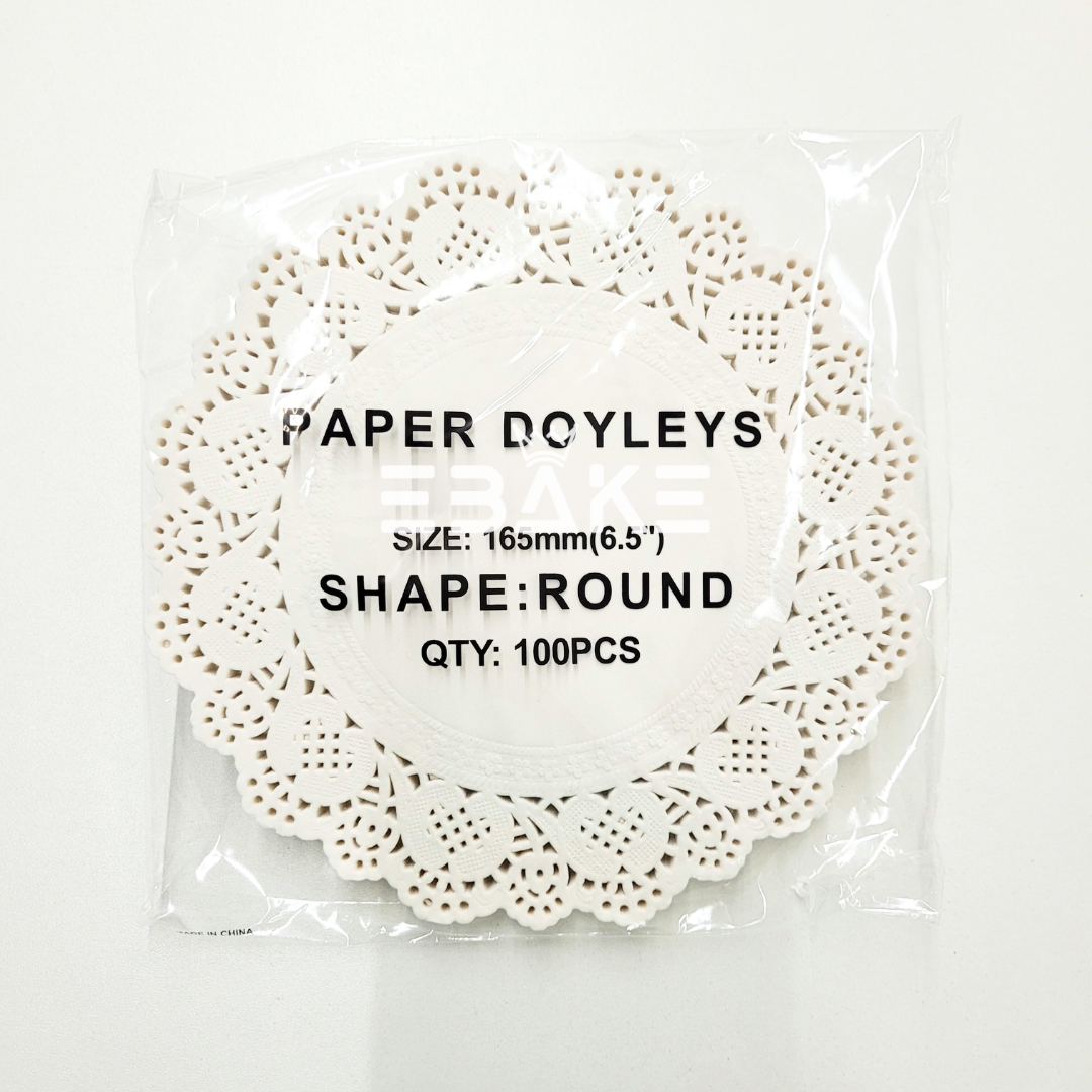 6.5" Paper Doilies - 100 pcs Pack