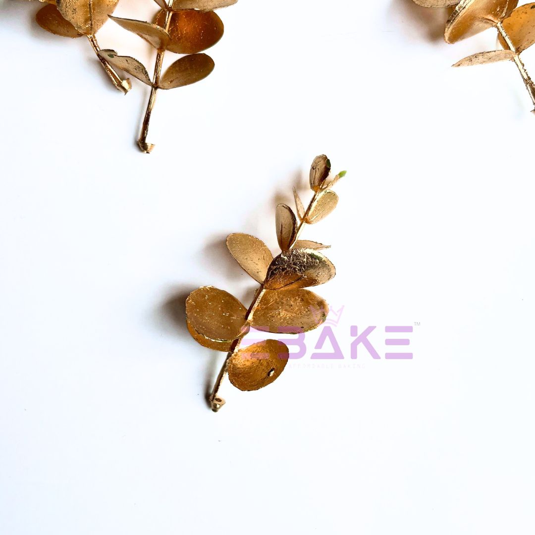 Golden Eucalyptus Leaf