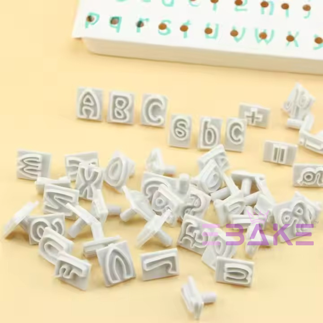 Alphabets Fondant Cutter