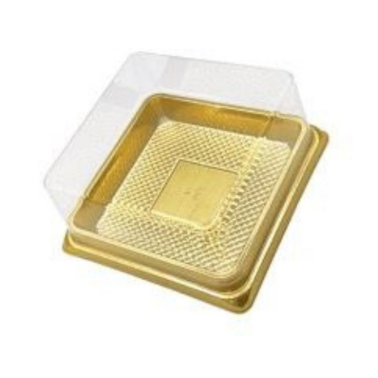 Mini Cake Box/Pastry Box With Transparent Lid (Set of 5) 2*2 Inches Small