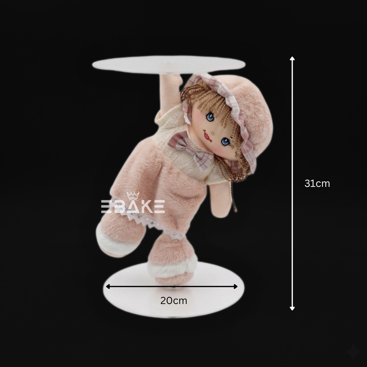 Doll Cake Spacer / Cake Stand / Anti Gravity Cake Stand