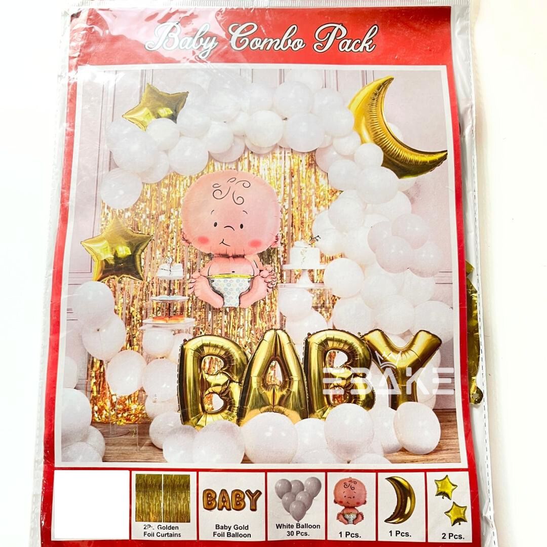 Baby Shower Foil Balloon Combo